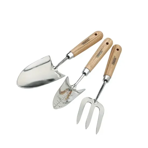 Fork and Trowels Set with Ash Handles (3pcs)