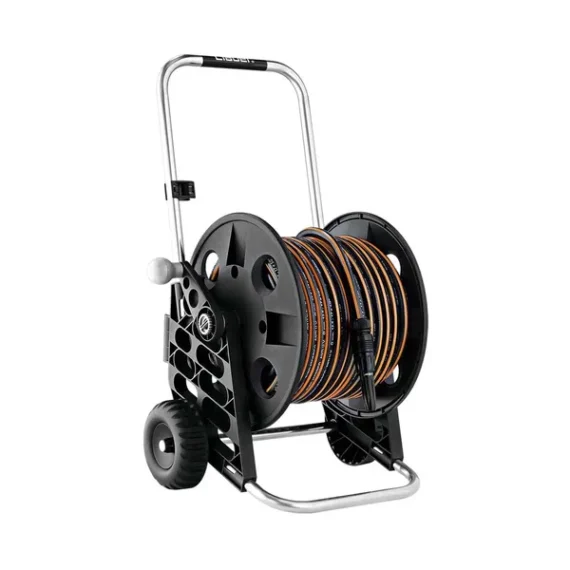 Hose Cart with Hose Claber Kit Pronto 30