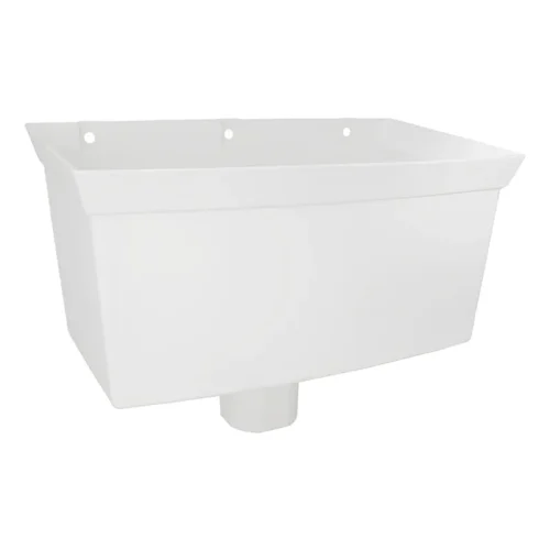 Gutter Pipe Tetraflow Hooper White
