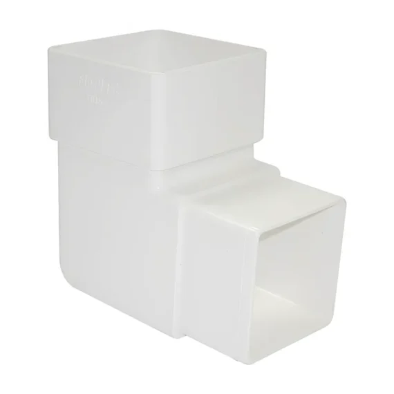 Down Pipe Tetraflow Elbow White
