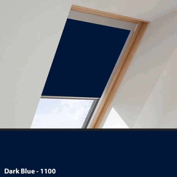 Velux Blackout Blinds - Dark Blue 1100