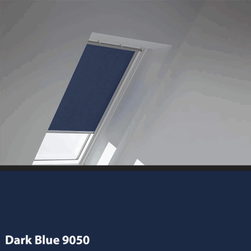 Velux Translucent Roller Blinds - Dark Blue 9050