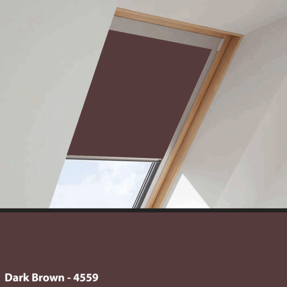 Velux Blackout Blinds - Dark Brown 4559