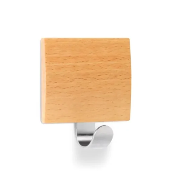 Hook Double face Inofix Wood Beech