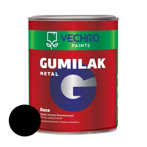 Λαδομπογιά Νεύτη Vechro Gumilak Metal Μαύρο Mat
