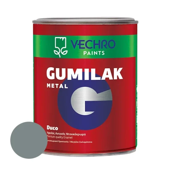 Λαδομπογιά Νεύτη Vechro Gumilak Metal Γκρίζο Ατσάλι