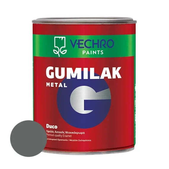 Λαδομπογιά Νεύτη Vechro Gumilak Metal Γκρίζο Molivi