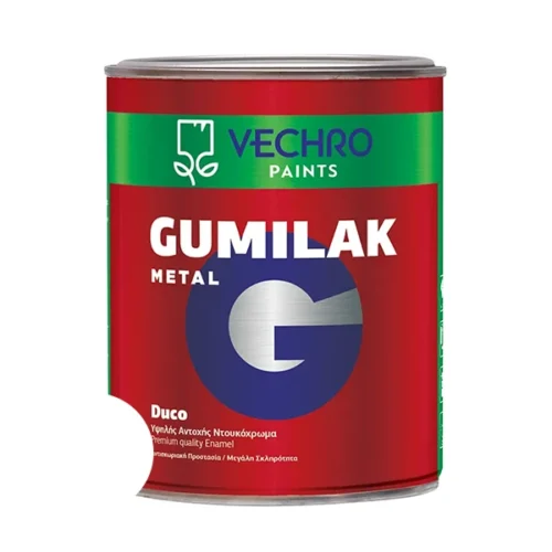 Oil Based Enamel Paint Vechro Gumilak Metal White Gloss
