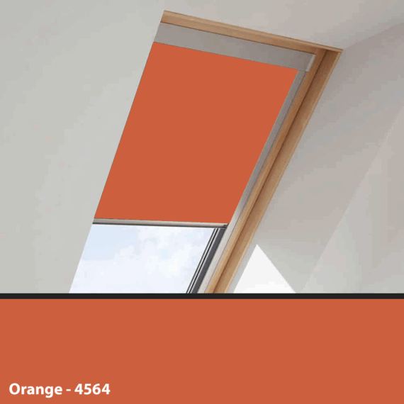 Velux Blackout Blinds - Orange 4564