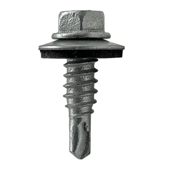 Selfdrilling Roofing Screws White Head (Choose Size)