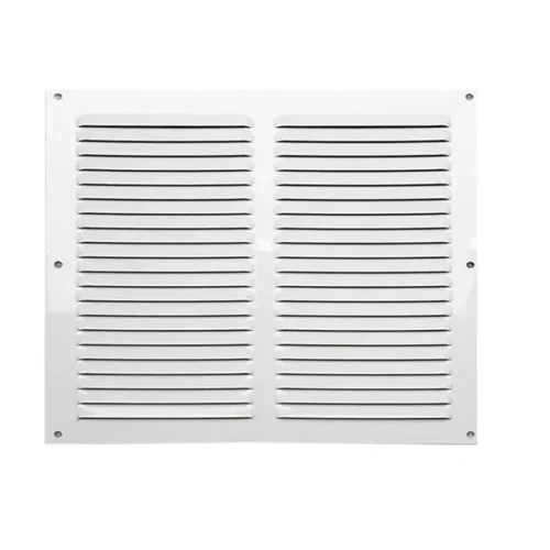Vent Aluminium with Mesh Fepre White (Choose Size)