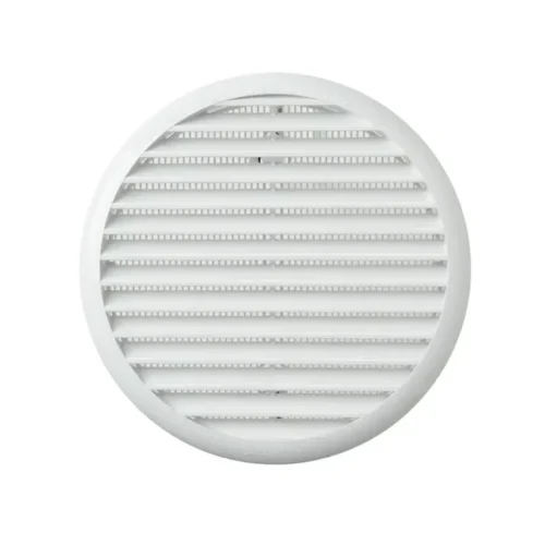 Vent Plastic Round White