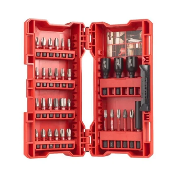 Drill Bits and Sockets Set Milwaukee Shockwave (36pcs)