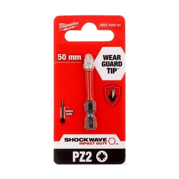 Μύτες PZ Milwaukee 50mm (Choose Size)