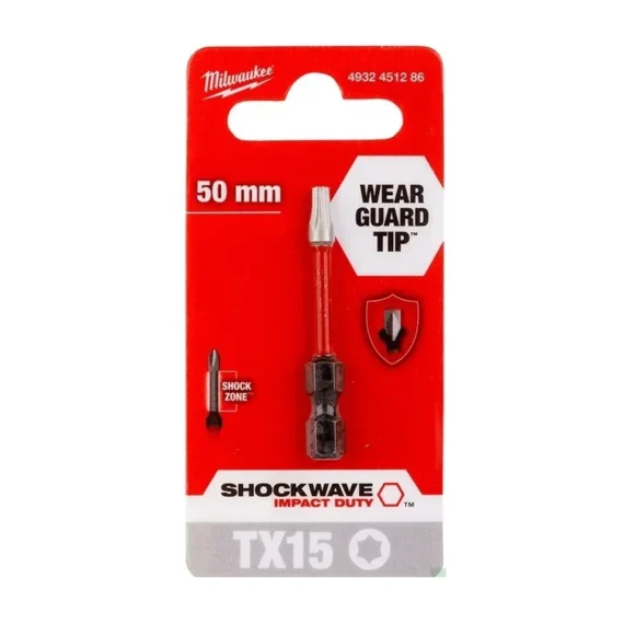Μύτες Αστεράκι Milwaukee 50mm (Choose Size)