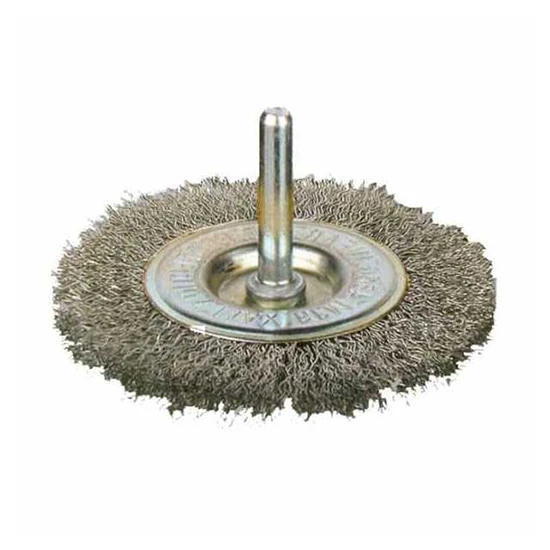 Drill Brush Sit Inox Flat (Choose Size)