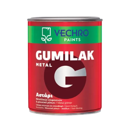 Oil Based Enamel Paint Primer Vechro Gumilak Metal White (Choose Size)