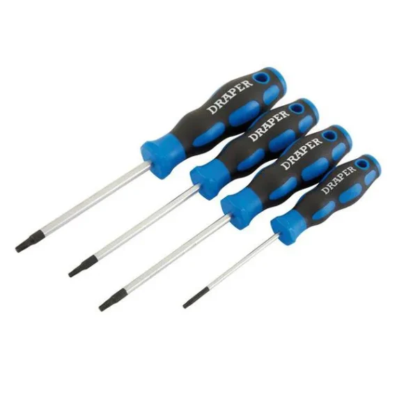 Screwdriver Set Draper Torx (4pcs)