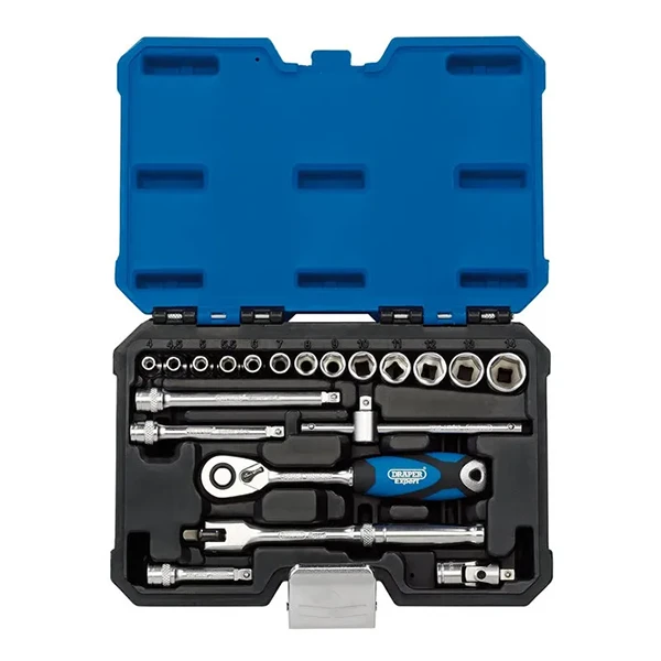 Socket Set & Wrench Draper 1/4"
(20pcs)