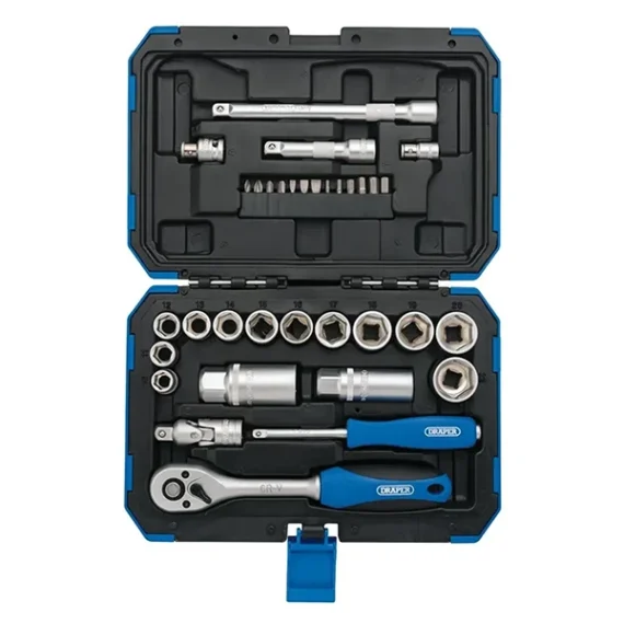 Socket Set Draper 3/8" (34pcs)