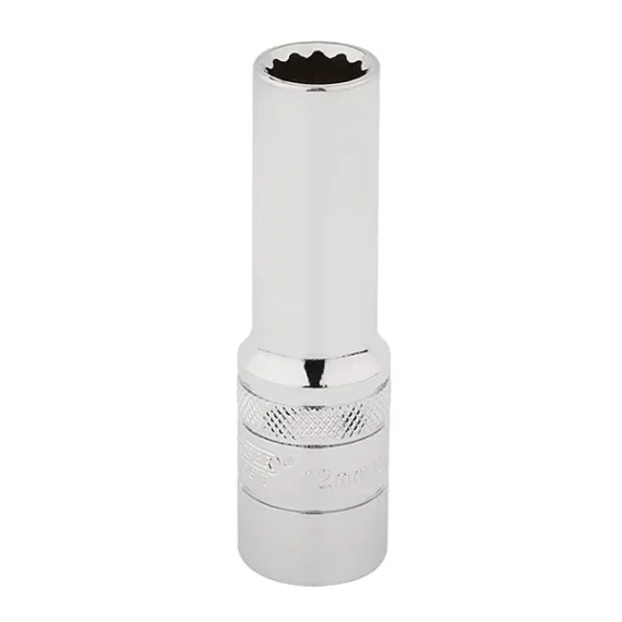 Socket Long Draper 12-Point 1/2" (Choose Size)