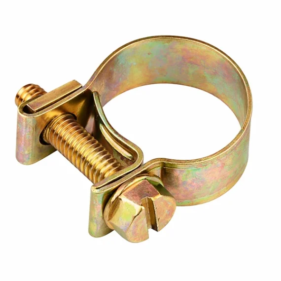 Jubilee Clips with Bolt JCS Brass (Choose Size)