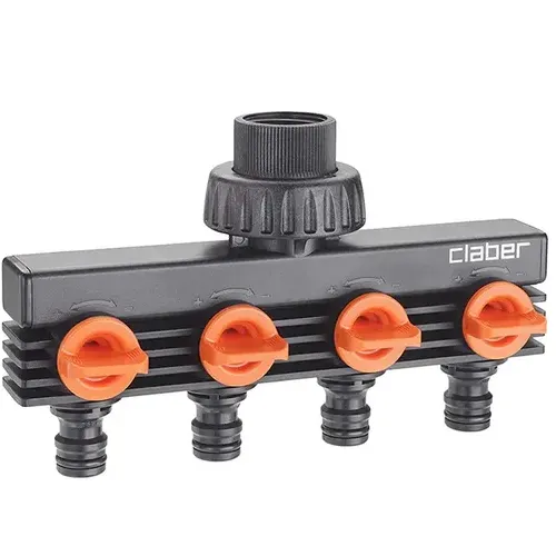 Tap Connector Claber Quadruble