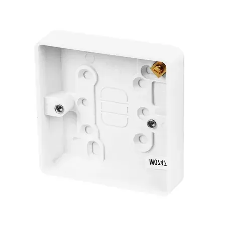 Plastic Back Box 1-Gang Shallow