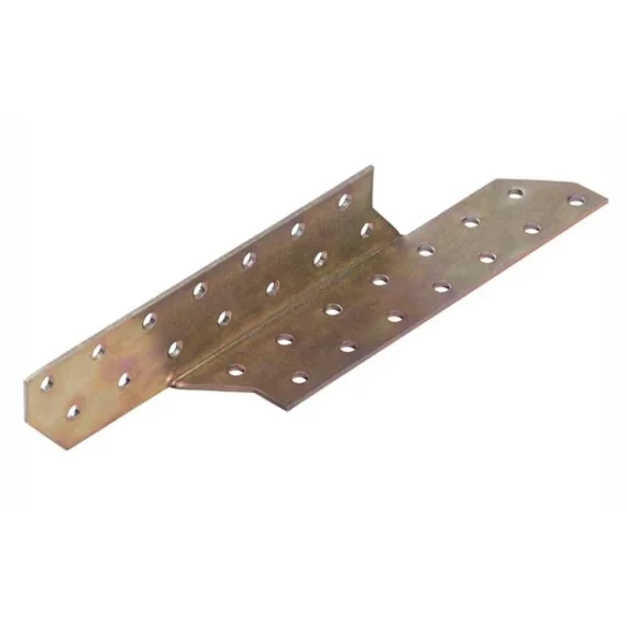 Angle Bending Plate Brass Left