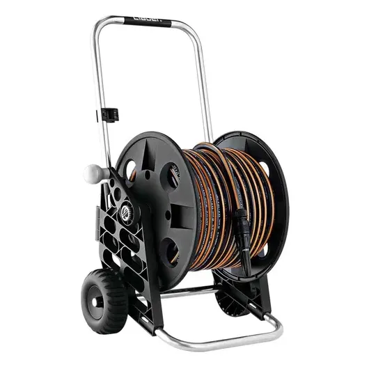 Hose Cart with Hose Claber Kit Pronto 30