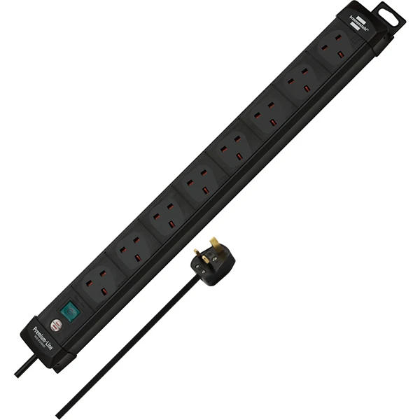 Πολύπριζο Brennenstuhl Premium-Line 8-way 1.25mm (Choose Length)