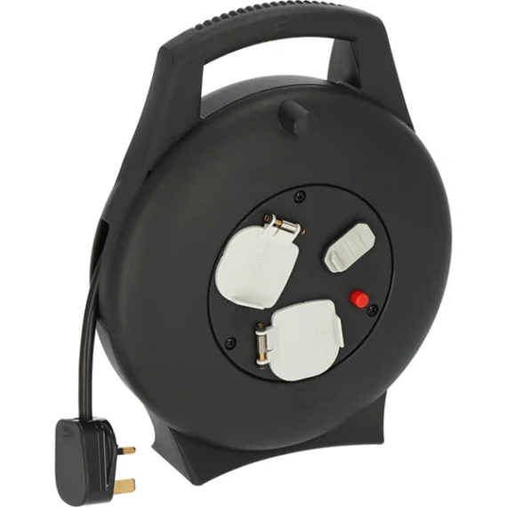 Extension Reel Brennenstuhl Vario Line with USB 3-way 1.5mm (Choose Length)