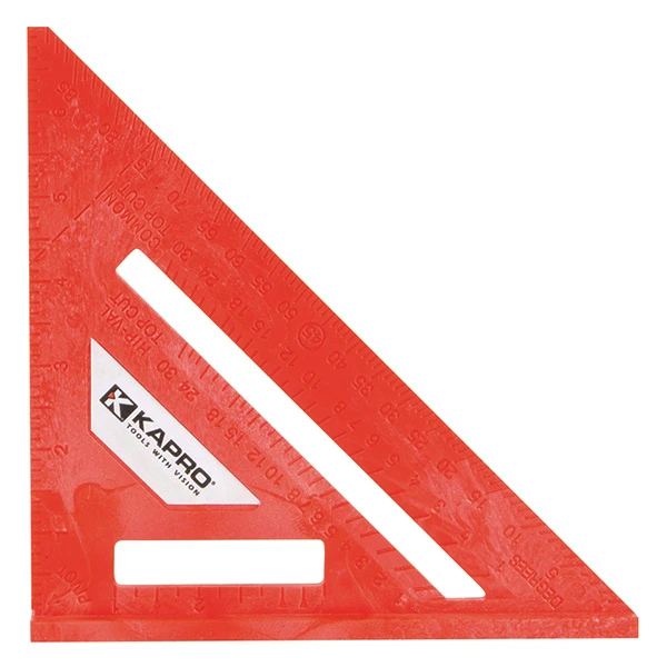 Carpenders Ruler Kapro Triangle Plastic