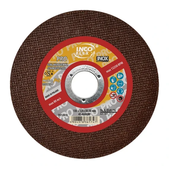 Cutting Disc Incoflex Inox Pro (Choose Size)