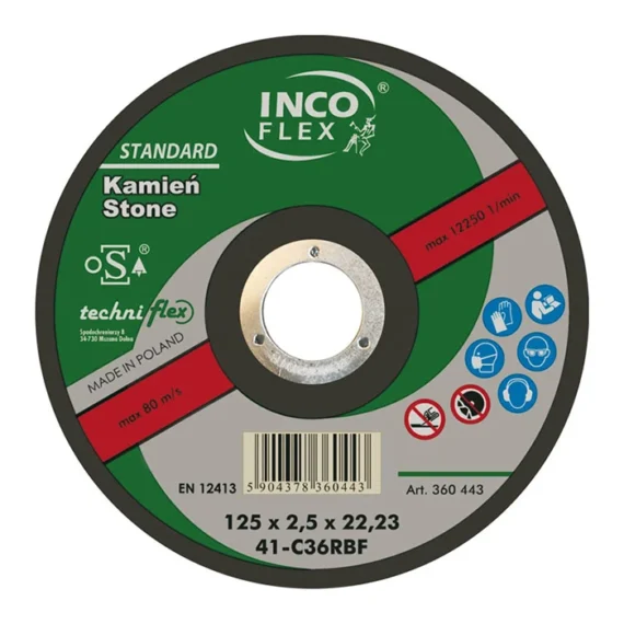 Cutting Disc Incoflex Stone Standard (Choose Size)