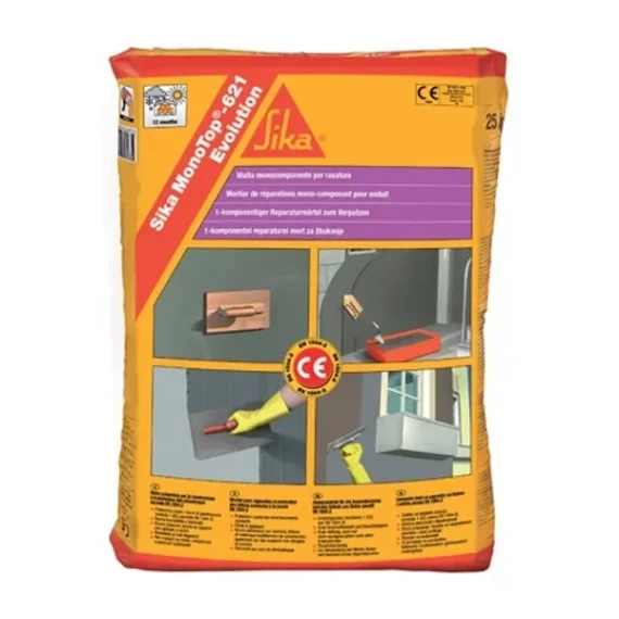 Repair Mortar Fine Sika Monotop 621 25kg