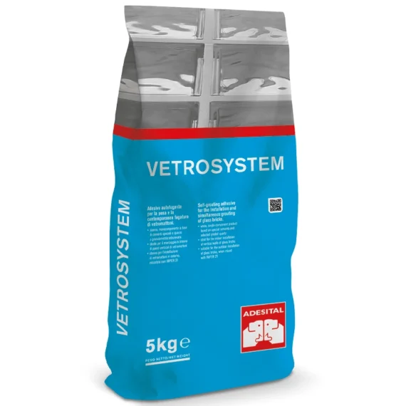 Glass Bricks Adhesive Adesital Vetrosystem Glassblock