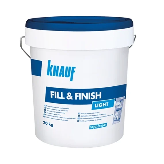 Plasterboard Leveling Compound Ready Mix Knauf Fill and Finish (Choose Size)