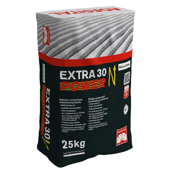 Tiles Adhesive Adesital Extra 30 Power Grey C2TES1