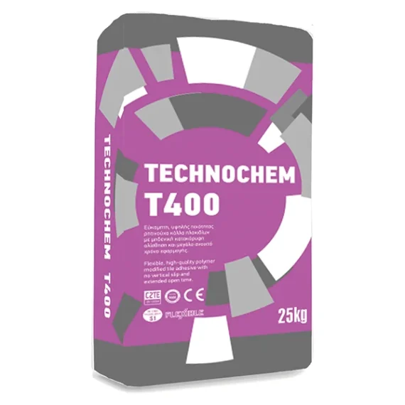 Tiles Adhesive Calcit T400 White C2TES1