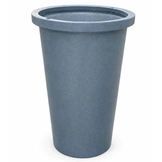 Garbage Tube Hopper Recycled Plastic