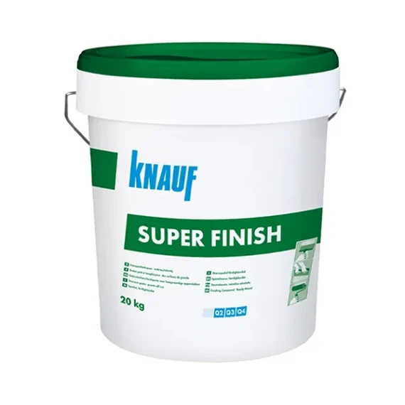 Σπάτουλα Γυψοσανίδας Πάστα Knauf Super Finish (Various Sizes)