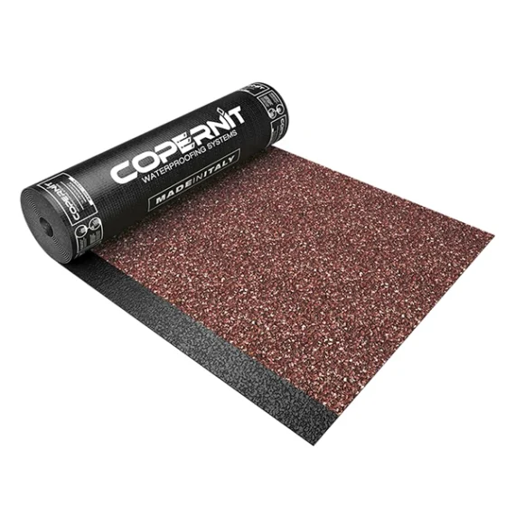 Roof Felt Copernit with Gravel Red (Choose Size)